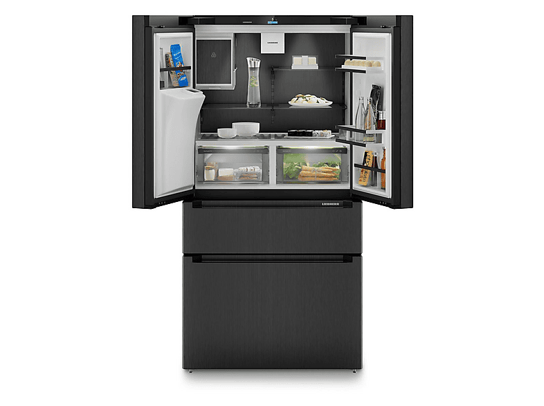 Thumbnail - LIEBHERR MBbsdi 9528 Plus BioFresh NoFrost French-Door-Kühl-Gefrierkombination mit 2 Gefrierschubladen und Wasser- Eiswü...