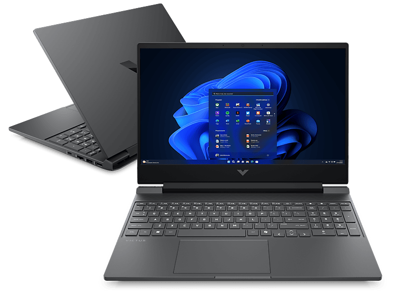 Laptop HP Victus 15-fa2063nw FHD / Intel® Core™ i7-13620H 24 GB RAM 512 SSD GeForce RTX™ 5060 Windows 11 Home Czarny