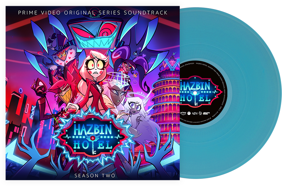 Filmzene - Hazbin Hotel (Limited Blue Vinyl) (Vinyl LP (nagylemez))