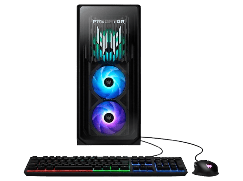 Acer Pc Gaming - Predator Orion 5000 Po5-660, Intel® Core™ Ultra 7 265F, 32Gb Ram, 1Tb Ssd, Geforce Rtx™ 5070, Sin Sistema Operativo, Negro