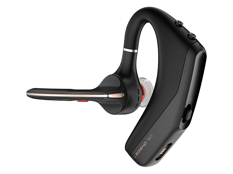 Auriculares - HP Vogager Legend 50, Intraural (monoaural), Bluetooth, Negro