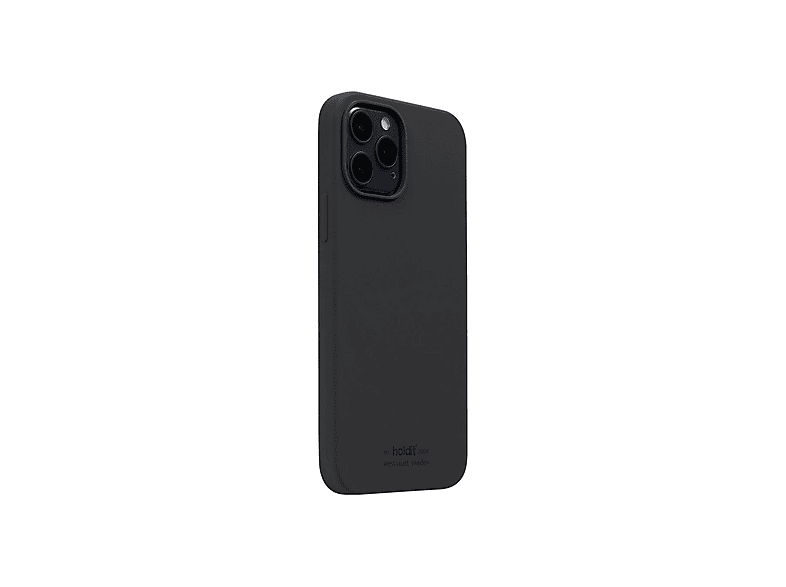 HOLDIT Silicone Case, Backcover, Apple, iPhone 12, 12 Pro, Schwarz