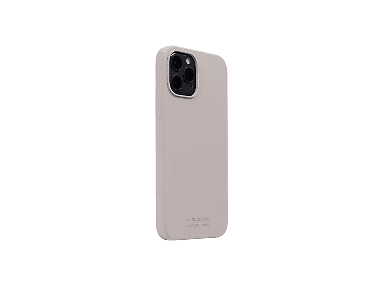 HOLDIT Silicone Case, Backcover, Apple, iPhone 12, 12 Pro, Taupe