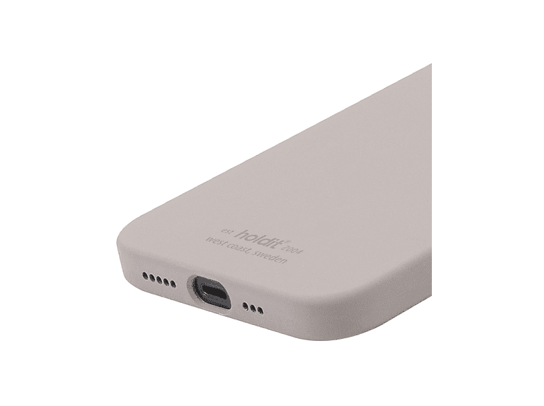 HOLDIT Silicone Case, Backcover, Apple, iPhone 12, 12 Pro, Taupe