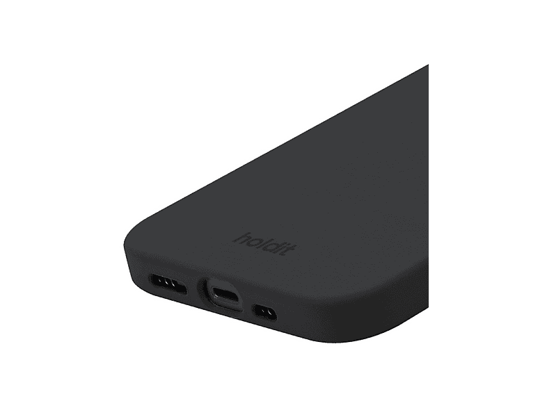 Thumbnail - HOLDIT Silicone Case, Backcover, Apple, iPhone 15 Pro, Black