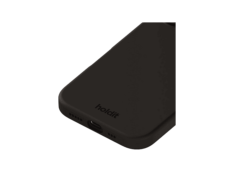Thumbnail - HOLDIT Silicone Case, Backcover, Apple, iPhone 16, Black