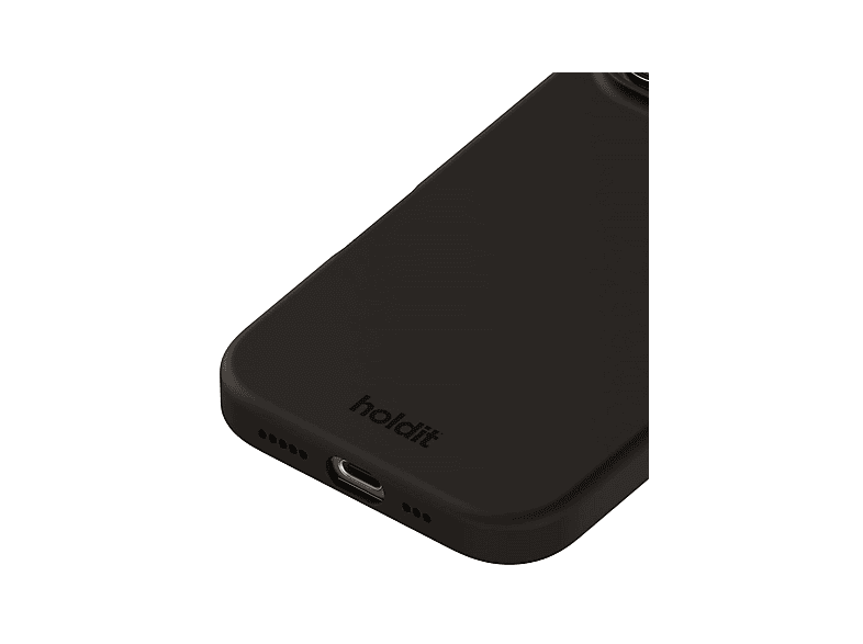 Thumbnail - HOLDIT Silicone Case, Backcover, Apple, iPhone 16 Pro, Black