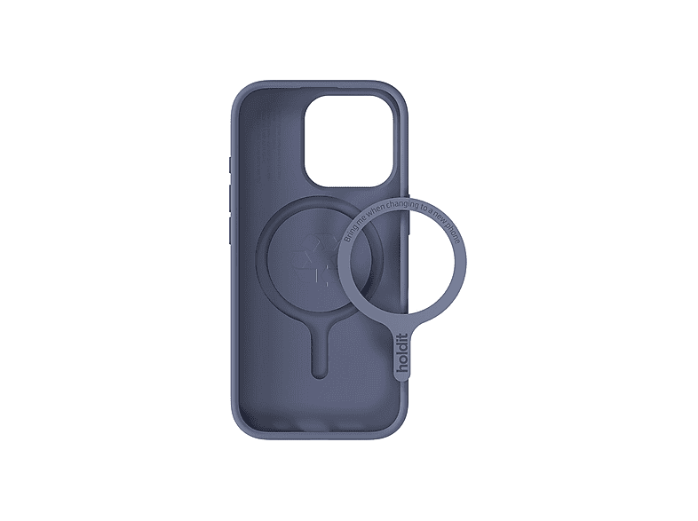 Thumbnail - HOLDIT Soft Case Magsafe, Backcover, Apple, iPhone 16 Pro, Pacific Blue