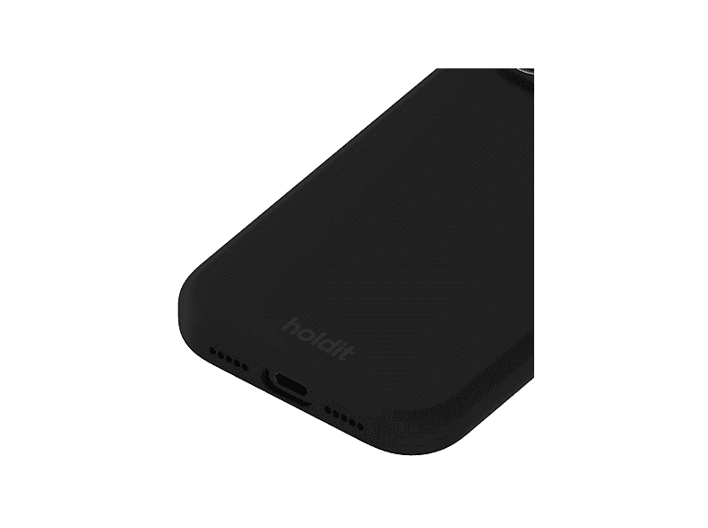 HOLDIT Silicone Case, Backcover, Apple, iPhone 17 Pro, Black