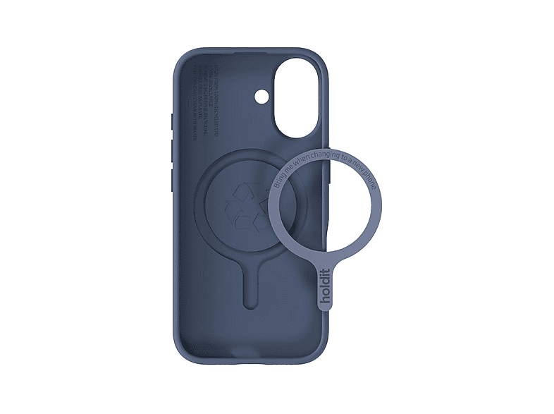 Thumbnail - HOLDIT Soft Case Magsafe, Backcover, Apple, iPhone 17, Pacific Blue