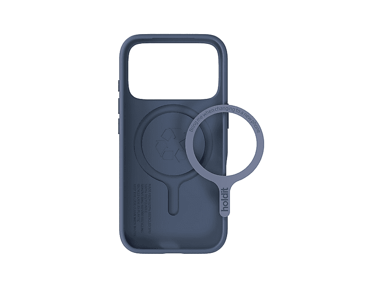 Thumbnail - HOLDIT Soft Case Magsafe, Backcover, Apple, iPhone 17 Pro Max, Pacific Blue