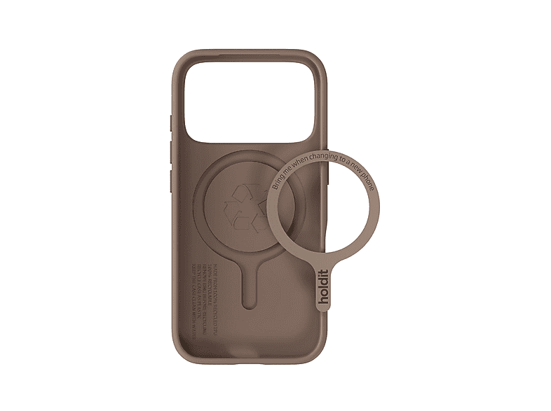 Thumbnail - HOLDIT Soft Case Magsafe, Backcover, Apple, iPhone 17 Pro Max, Mocha Brown