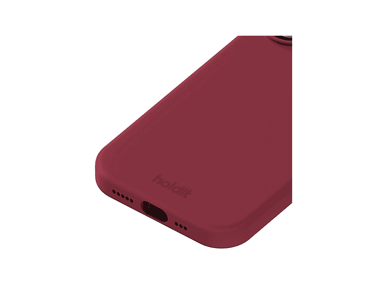 Thumbnail - HOLDIT Silicone Case, Backcover, Apple, iPhone 17, Red Velvet