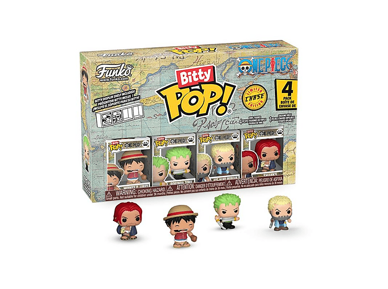 Thumbnail - FUNKO Bitty POP! One Piece 4er Pack, 3 cm (Einzelartikel) Sammelfigur