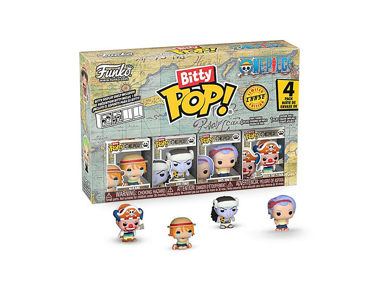 Funko One Piece 4er Pack, 3 cm (Einzelartikel) Sammelfigur; Sammelfiguren — Foto 3 von 4