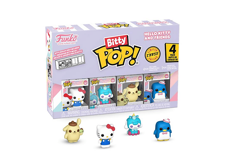 Thumbnail - FUNKO Bitty POP! Hello Kitty 4er Pack, 3 cm (Einzelartikel) Sammelfigur