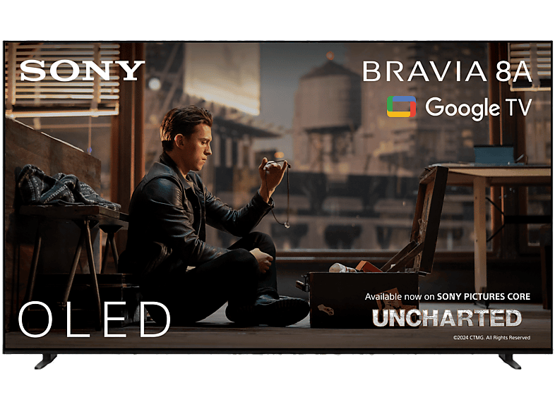 SONY BRAVIA 8A K-65XR8A OLED TV (65 Zoll / 164 cm, OLED 4K, SMART TV)