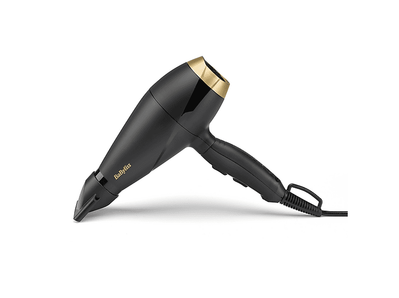 Babyliss Power Pro 2000 6704E Haartrockner Schwarz/Gold (2000 Watt)