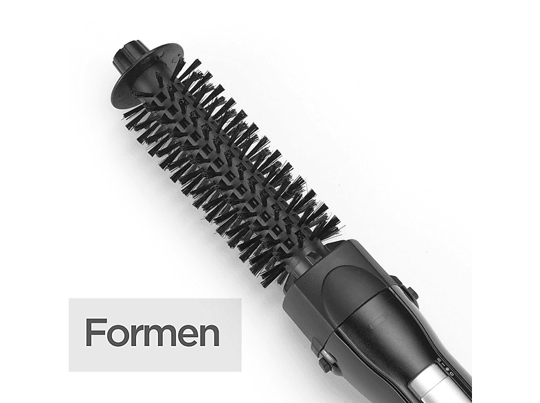 Babyliss AS82E Warmluftbürste Schwarz, 800 Watt, 2 Aufsätze — Foto 3 von 5