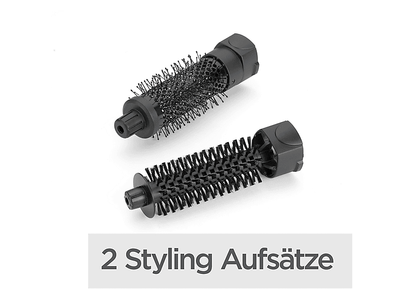 Babyliss AS82E Warmluftbürste Schwarz, 800 Watt, 2 Aufsätze — Foto 2 von 5