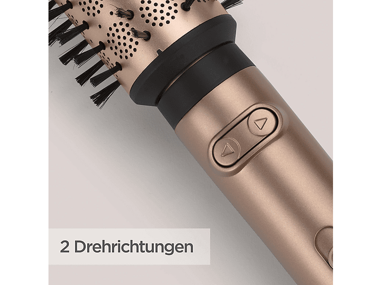 Babyliss AS952E Warmluftbürste Champagner, 650 Watt, 2 Aufsätze — Foto 2 von 5
