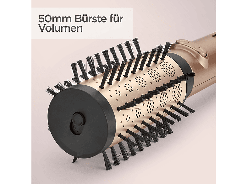 Babyliss AS952E Warmluftbürste Champagner, 650 Watt, 2 Aufsätze — Foto 3 von 5