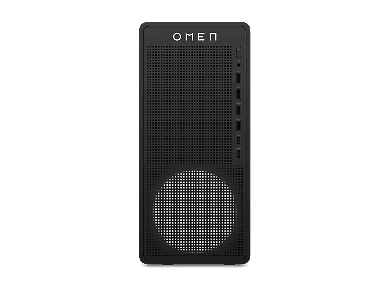 HP Omen 16L Gaming Desktop PC TG03-0983ng PC PC, AMD Ryzen™ 7 8700F, 16 GB RAM, 512 GB SSD, GeForce RTX™ 5060, Windows 11 Home, Schwarz
