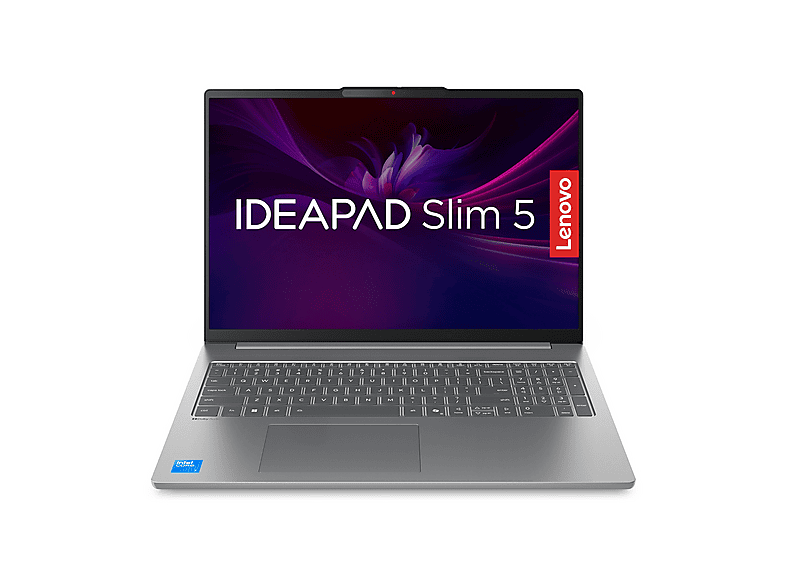 Lenovo IdeaPad Slim 5 Notebook, 16", processore Intel Core 7 240H, Intel , RAM 24 GB, 512 GB Ssd, Grey, Windows 11 Home