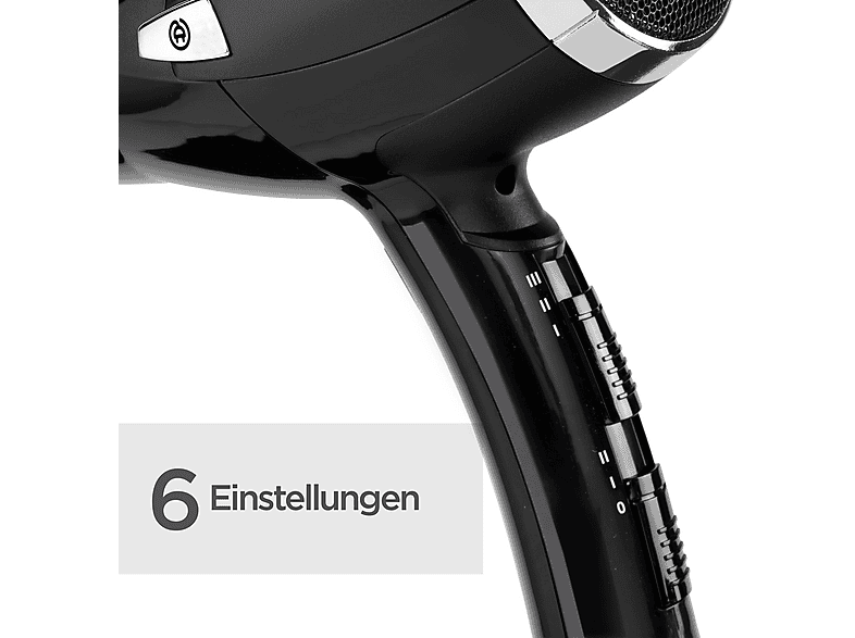 Babyliss D374DE Cordkeeper 2000 Haarföhn Schwarz (2000 Watt) — Foto 4 von 5