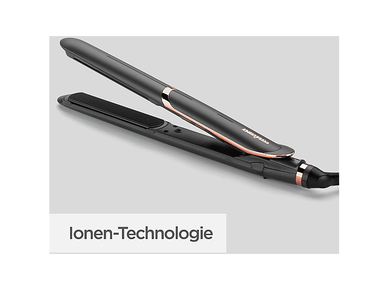 Babyliss ST394E super smooth 235 Glätteisen (Keramik, Temperaturstufen: 140°C - 235°C, Schwarz) — Foto 4 von 5