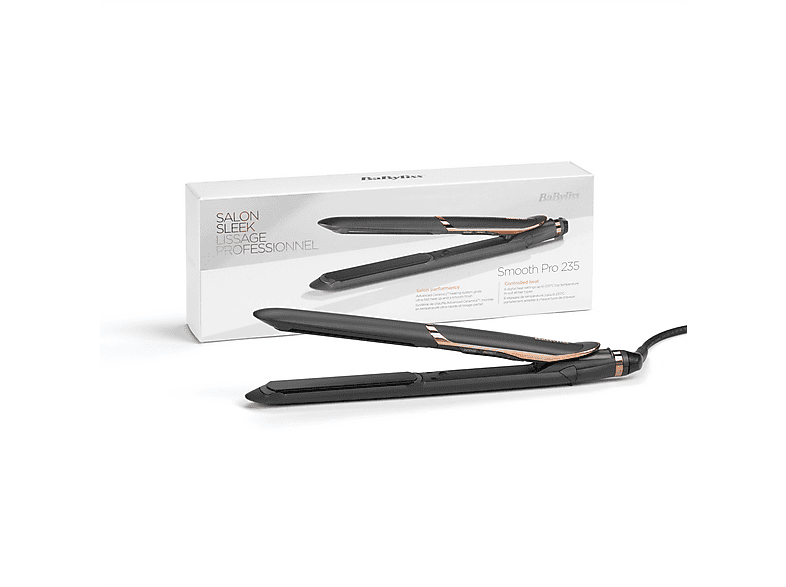 Babyliss ST394E super smooth 235 Glätteisen (Keramik, Temperaturstufen: 140°C - 235°C, Schwarz) — Foto 5 von 5