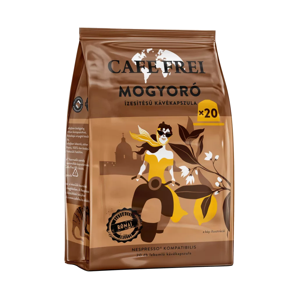 CAFE FREI Nespresso kompatibilis kávékapszula Római mogyoró 20 db