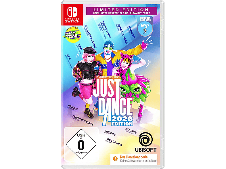 Just Dance 2026 Limited Edition (Code in a box) Exklusiv - [Nintendo Switch]