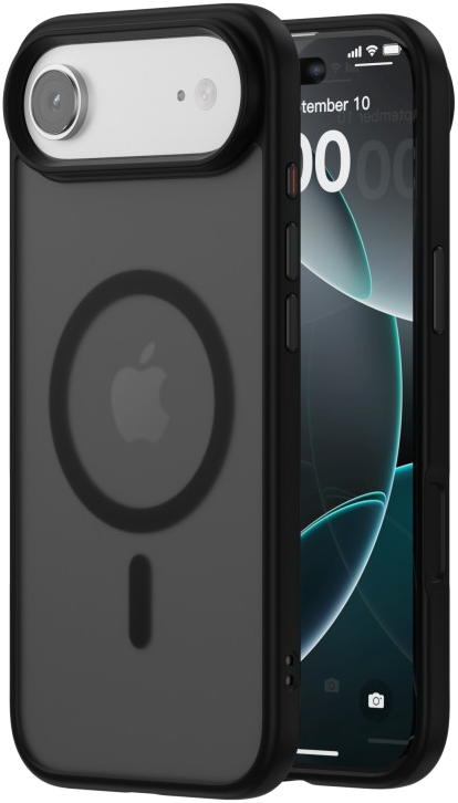 CASE AND PRO iPhone Air mágneses prémium matt tok, fekete (MATTM-IPH17A-BK)