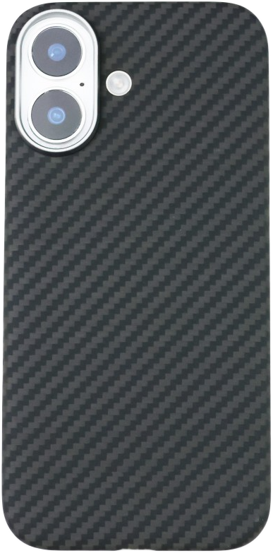 CASE AND PRO iPhone 17 mágneses aramid karbon tok, fekete (CARBM-IPH17-BK)