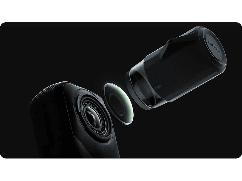 INSTA360 X5 760260, Ersatzlinsen-Kit, Schwarz