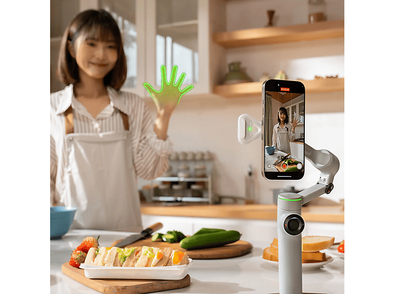 INSTA360 KI-Tracker für die Flow 2 Serie, KI-Tracker, Weiß