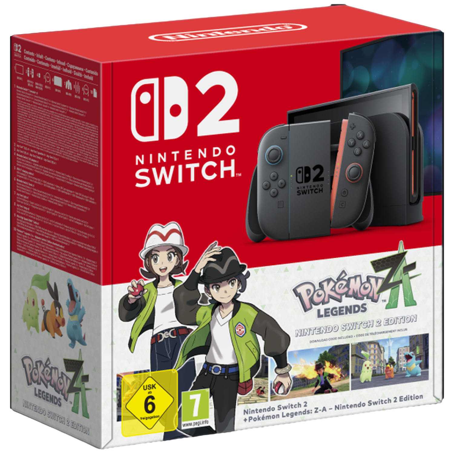 Nintendo Switch 2 - Spelconsole + Pokemon Legends Z-a 256 Gb afbeelding