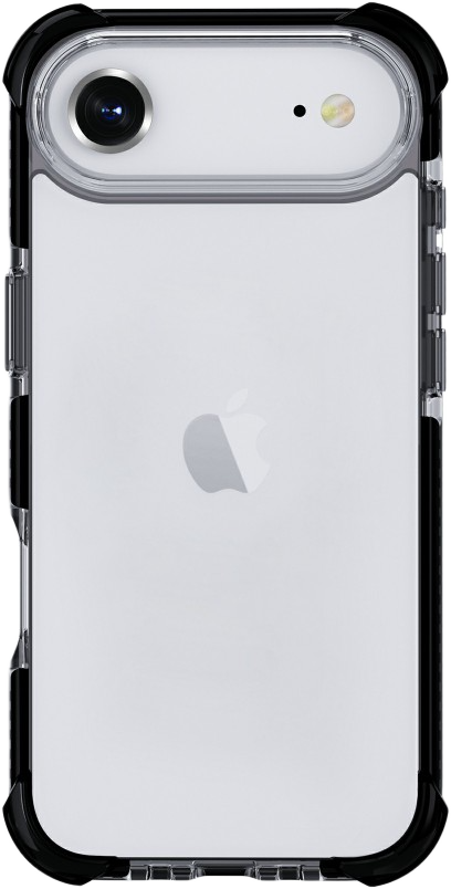 CASE AND PRO iPhone Air ütésálló szilikon hátlap, fekete (SCK-IPH17A-BK)