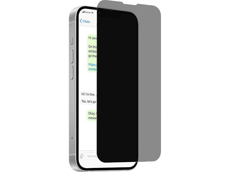 Puro Tempered Glass Privacy, Schutzglas, für Apple iPhone 16e/iPhone 17e