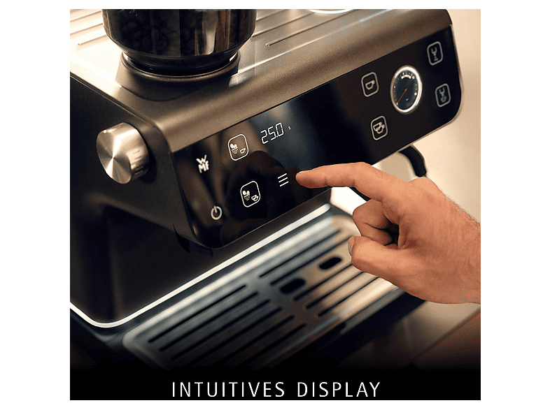 Thumbnail - WMF Espresso Pro Siebträgermaschine Stone Grey