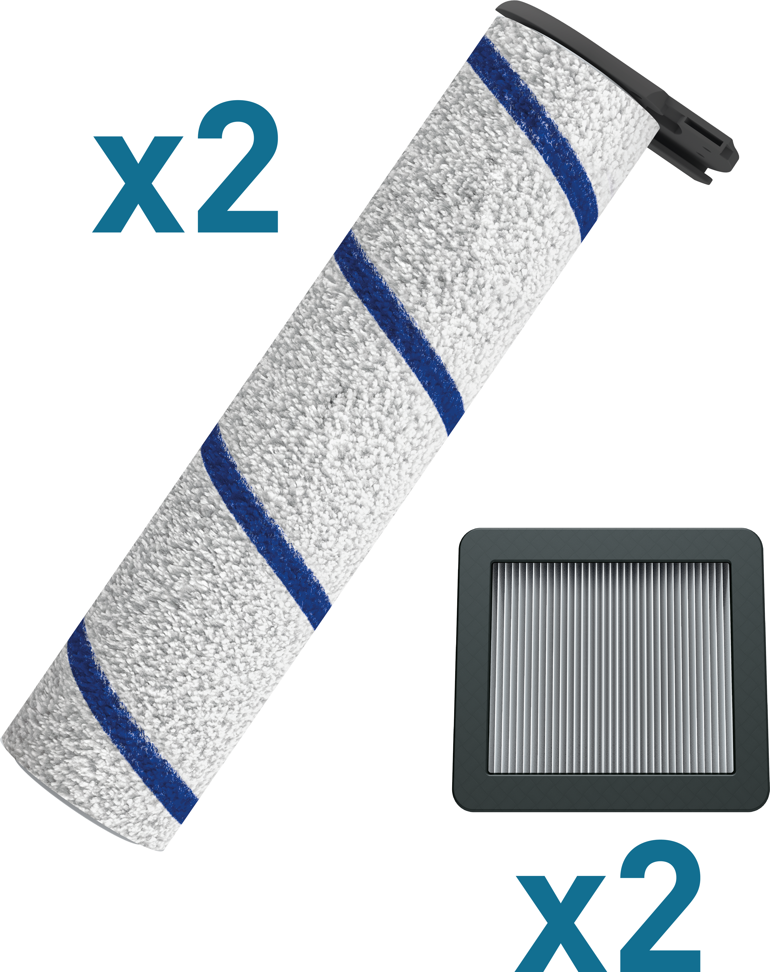ROWENTA ZR337A01 Spare brush and filter for X-Clean 7 Porszívó kiegészítő