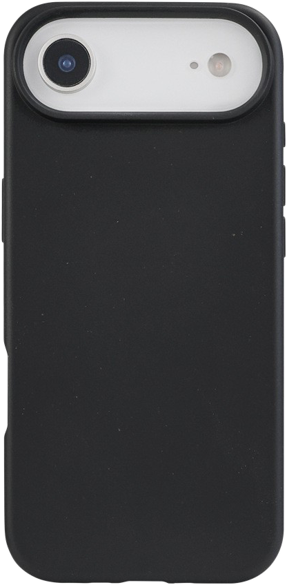 CASE AND PRO GoGreen iPhone Air újrahasznosított szilikon tok, fekete (GREEN-IPH17A-BK)