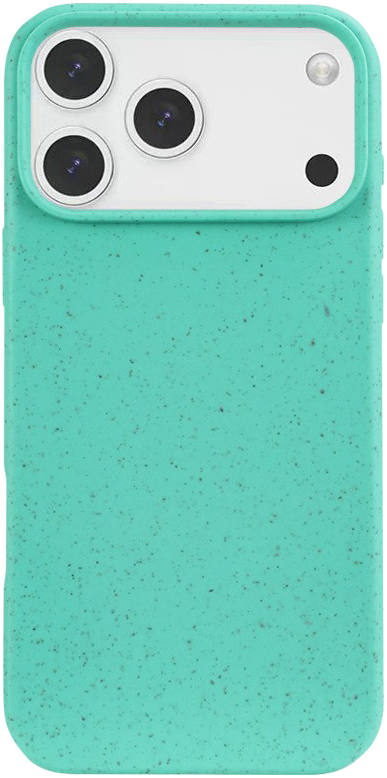 CASE AND PRO GoGreen iPhone 17 Pro Max újrahasznosított szilikon tok, türkíz (GREEN-IPH17PM-TU)