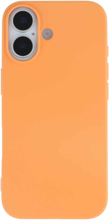 CASE AND PRO iPhone Air premium szilikon tok, narancs (PREM-IPH17A-O)