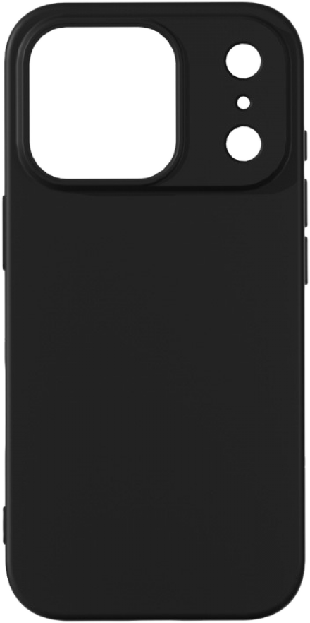 CASE AND PRO iPhone 17 Pro premium szilikon tok, fekete (PREM-IPH17PR-BK)