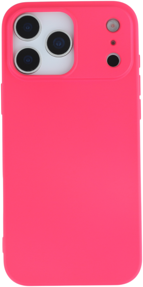 CASE AND PRO iPhone 17 Pro premium szilikon tok, magenta (PREM-IPH17PR-MA)