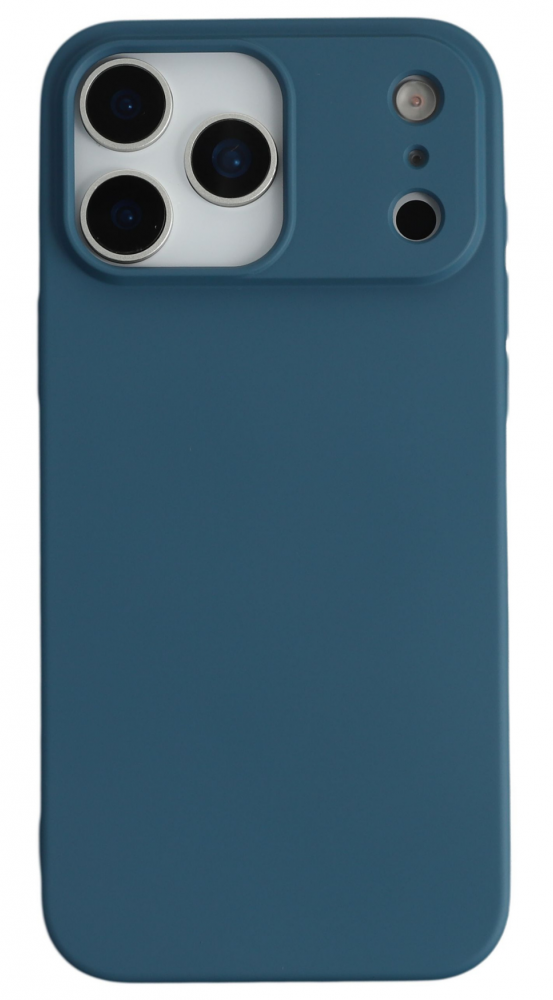 CASE AND PRO iPhone 17 Pro premium szilikon tok, kék (PREM-IPH17PR-BL)