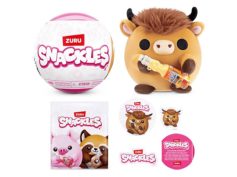 Thumbnail - ZURU Snackles Blind Pack Serie 3, 11,5 cm (Einzelartikel) Sammelfigur