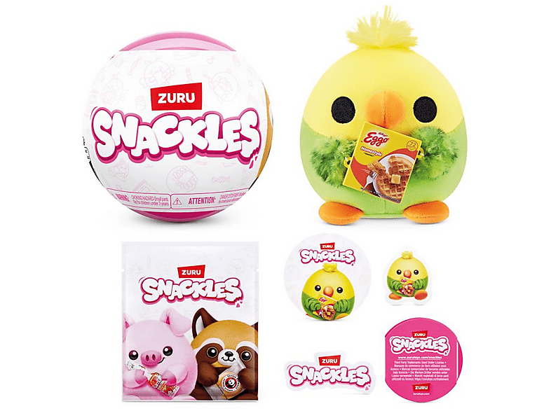 Thumbnail - ZURU Snackles Blind Pack Serie 3, 11,5 cm (Einzelartikel) Sammelfigur